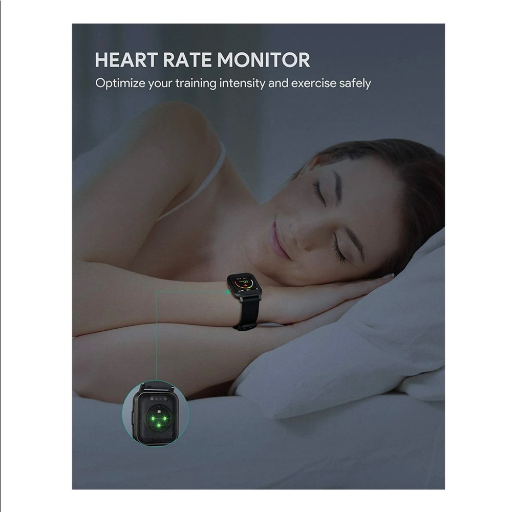 Aukey Smart Watch Men Women Fitness Tracker Heart Rate Watch for iOS Android - Picture 5 of 10